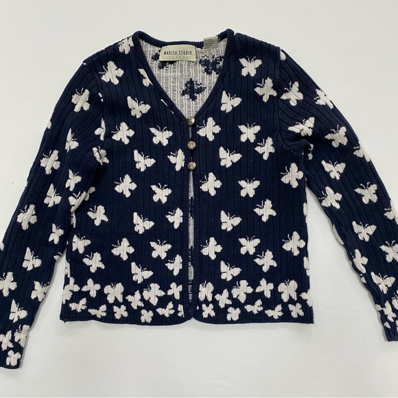 Marisa Studios Sweaters - ✨ MARISA STUDIO Vintage Butterfly Knit Cardigan ✨